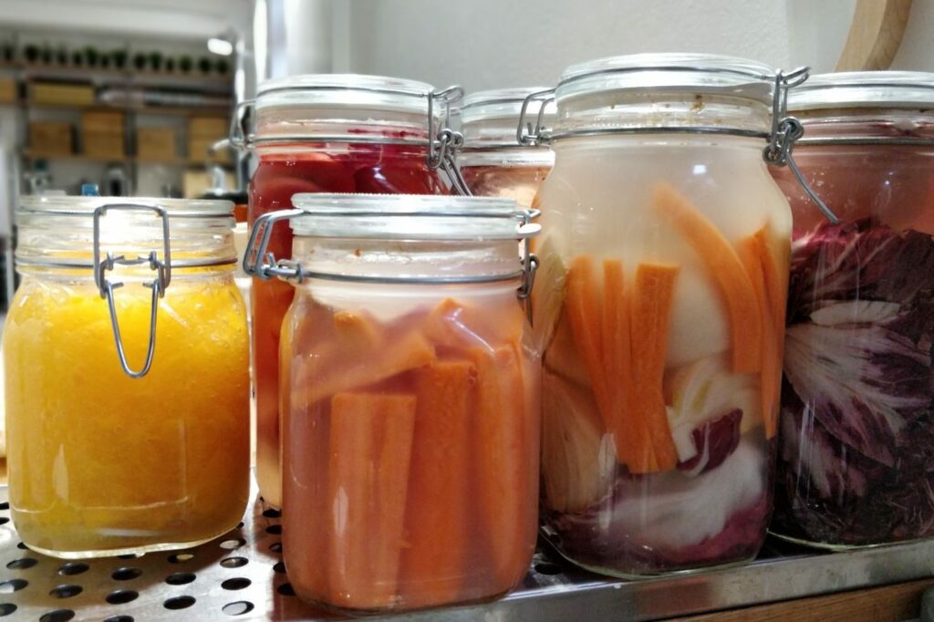 fermentazione lattica di verdure
