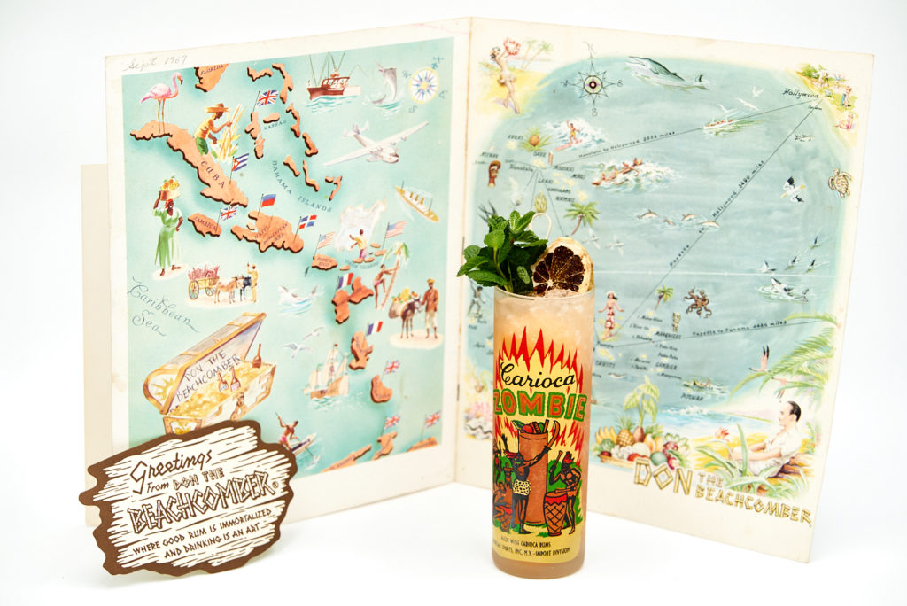 lo zombie, cocktail tiki di Don the Beachcomber