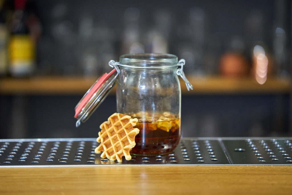 rye whiskey al waffle cocktail engineering