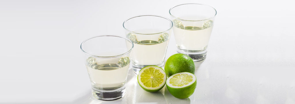 succo chiarificato con gelatina
