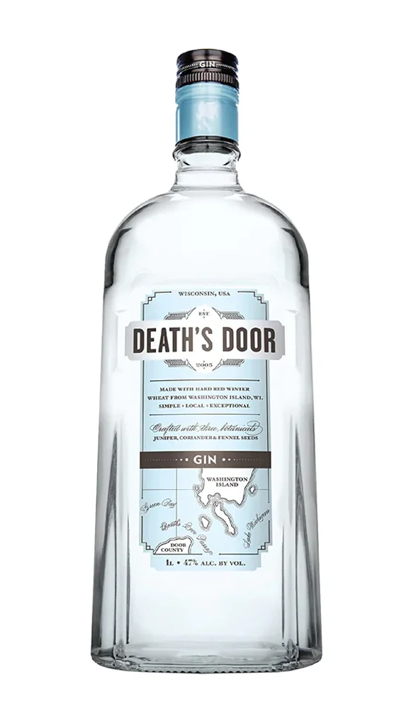 Una bottiglia di Gin Death's Door
