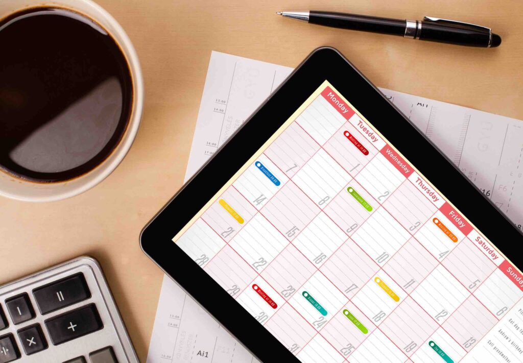Un calendario editoriale
