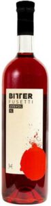 Una bottiglia di Bitter Fusetti, ingrediente del cocktail Fusettone