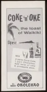 Pubblicità del Coke and Oke