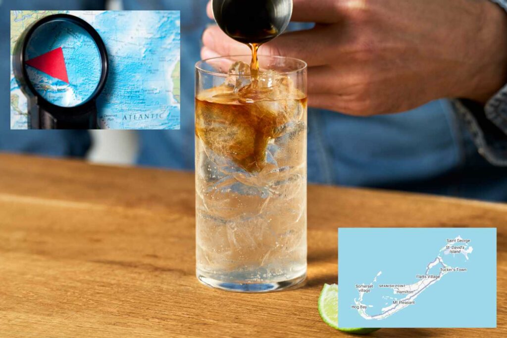 la storia del Dark n' stormy e del Bermuda Swizzle