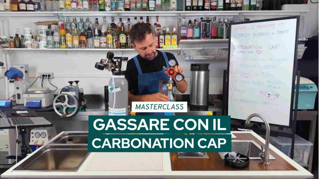 Gassare con il Carbonation cap